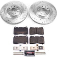 Power Stop 17-19 Honda Civic Front Z23 Evolution Sport Brake Kit PowerStop Brake Kits - Performance D&S  AXOPROS
