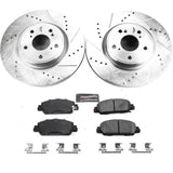 Power Stop 18-19 Honda Accord Front Z23 Evolution Sport Brake Kit PowerStop Brake Kits - Performance D&S  AXOPROS
