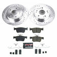 Power Stop 18-19 Honda Accord Rear Z23 Evolution Sport Brake Kit PowerStop Brake Kits - Performance D&S  AXOPROS