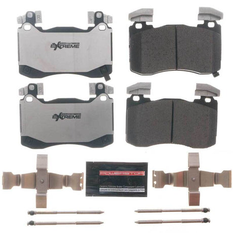 Power Stop 18-19 Kia Stinger Front Z26 Extreme Street Brake Pads w/Hardware PowerStop Brake Pads - Performance  AXOPROS