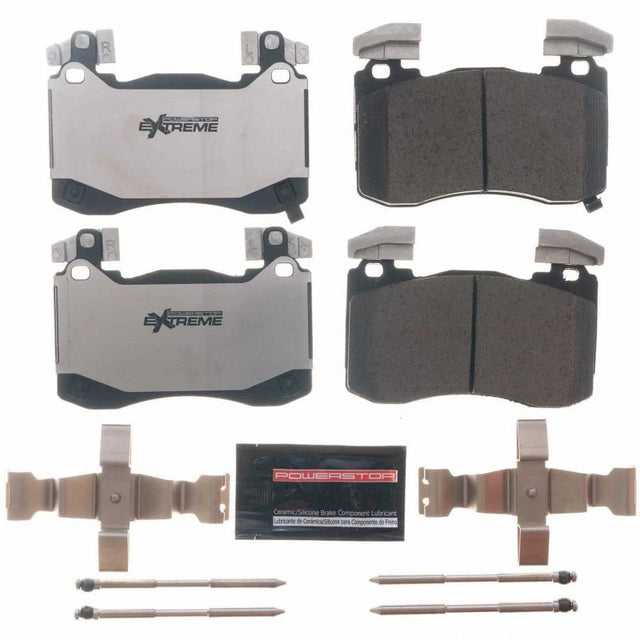 Power Stop 18-19 Kia Stinger Front Z26 Extreme Street Brake Pads w/Hardware PowerStop Brake Pads - Performance  AXOPROS