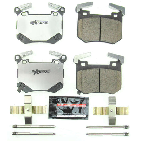 Power Stop 18-19 Kia Stinger Rear Z26 Extreme Street Brake Pads w/Hardware PowerStop Brake Pads - Performance  AXOPROS