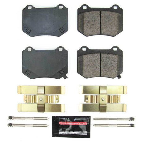 Power Stop 18-19 Subaru WRX STi Rear Z23 Evolution Sport Brake Pads w/Hardware PowerStop Brake Pads - Performance  AXOPROS