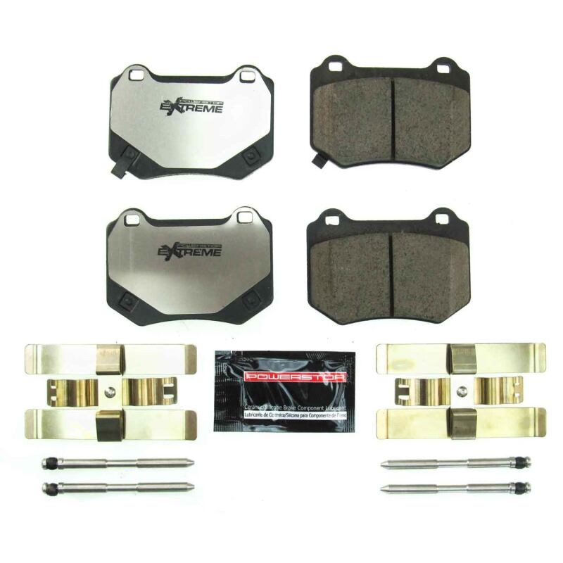Power Stop 18-19 Subaru WRX STi Rear Z26 Extreme Street Brake Pads w/Hardware PowerStop Brake Pads - Performance  AXOPROS