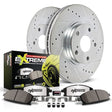 Power Stop 18-20 Kia Stinger Front Z26 Street Warrior Brake Kit PowerStop Brake Kits - Performance D&S  AXOPROS