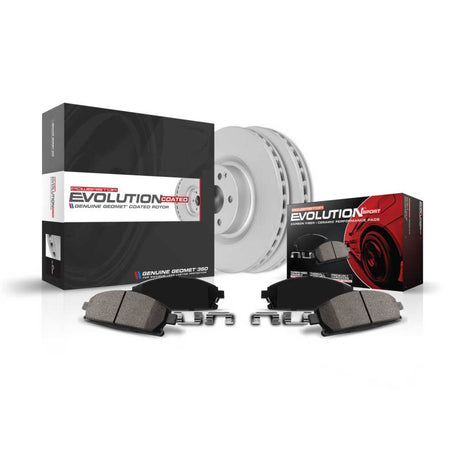 Power Stop 18-20 Kia Stinger Rear Z23 Evolution Brake Kit PowerStop Brake Kits - Performance D&S  AXOPROS