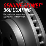 Power Stop 18-20 Subaru WRX STI Rear Evolution Coated Rotor PowerStop Brake Rotors - OE - Cryo  AXOPROS