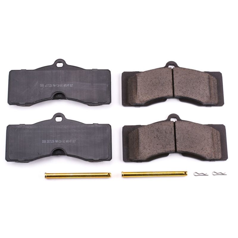 Power Stop 1969 Chevrolet Camaro Front or Rear Z17 Evolution Ceramic Brake Pads w/Hardware PowerStop Brake Pads - OE  AXOPROS