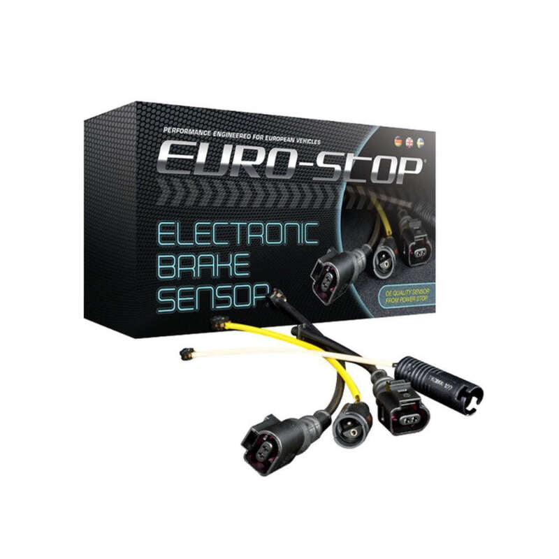 Power Stop 20-21 Chevrolet Silverado 2500 HD Front Euro-Stop Electronic Brake Pad Wear Sensor PowerStop Brake Hardware  AXOPROS