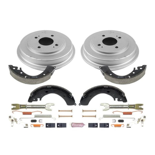 Power Stop 2001 Honda Civic Coupe Rear Autospecialty Drum Kit PowerStop Brake Drums  AXOPROS