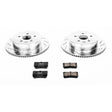 Power Stop 2006 Lexus GS300 Rear Z23 Evolution Sport Brake Kit PowerStop Brake Kits - Performance D&S  AXOPROS