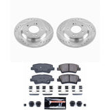 Power Stop 2015 Hyundai Sonata Rear Z23 Evolution Sport Brake Kit PowerStop Brake Kits - Performance D&S  AXOPROS