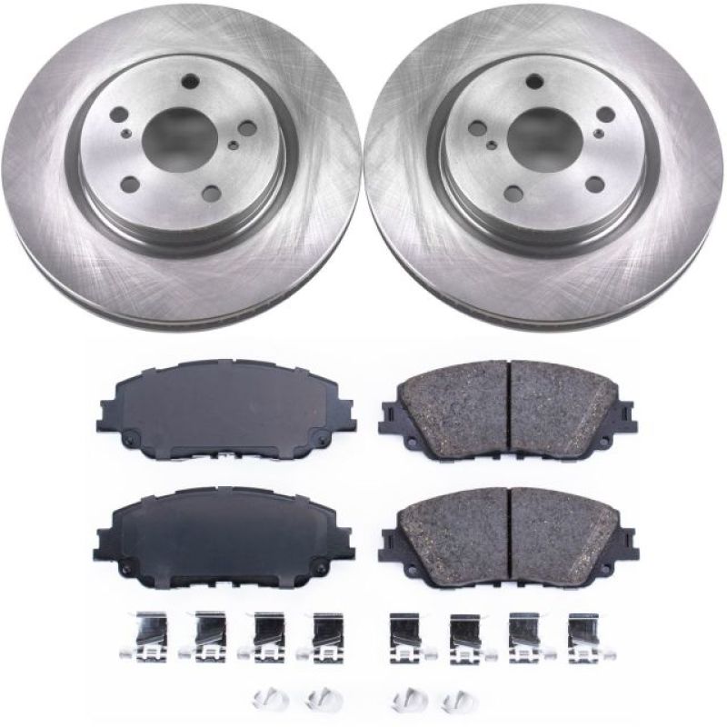 Power Stop 2019 Toyota Avalon Front Autospecialty Brake Kit PowerStop Brake Kits - OE  AXOPROS