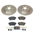 Power Stop 2019 Toyota Corolla Rear Z23 Evolution Sport Brake Kit PowerStop Brake Kits - Performance D&S  AXOPROS