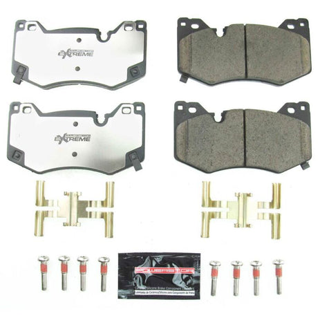 Power Stop 2020 Chevrolet Corvette Front Z26 Extreme Street Brake Pads w/Hardware PowerStop Brake Pads - Performance  AXOPROS