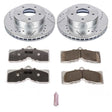 Power Stop 63-82 Chevrolet Corvette Front Z26 Street Warrior Brake Kit PowerStop Brake Kits - Performance D&S  AXOPROS