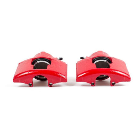 Power Stop 90-00 Chevrolet C3500 Front Red Calipers w/o Brackets - Pair PowerStop Brake Calipers - Perf  AXOPROS