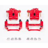 Power Stop 94-97 Mazda Miata Front Red Calipers w/Brackets - Pair PowerStop Brake Calipers - Perf  AXOPROS
