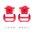 Power Stop 94-97 Mazda Miata Front Red Calipers w/Brackets - Pair PowerStop Brake Calipers - Perf  AXOPROS