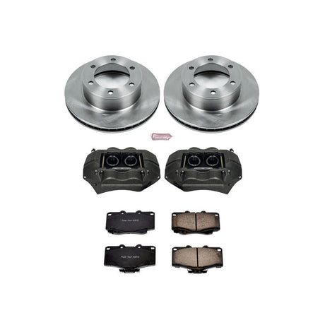 Power Stop 95-04 Toyota Tacoma Front Autospecialty Brake Kit w/Calipers PowerStop Brake Kits - OE  AXOPROS