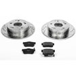Power Stop 97-01 Acura Integra Rear Z23 Evolution Sport Brake Kit PowerStop Brake Kits - Performance D&S  AXOPROS