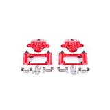 Power Stop 98-02 Chevrolet Camaro Rear Red Calipers w/Brackets - Pair PowerStop Brake Calipers - Perf  AXOPROS