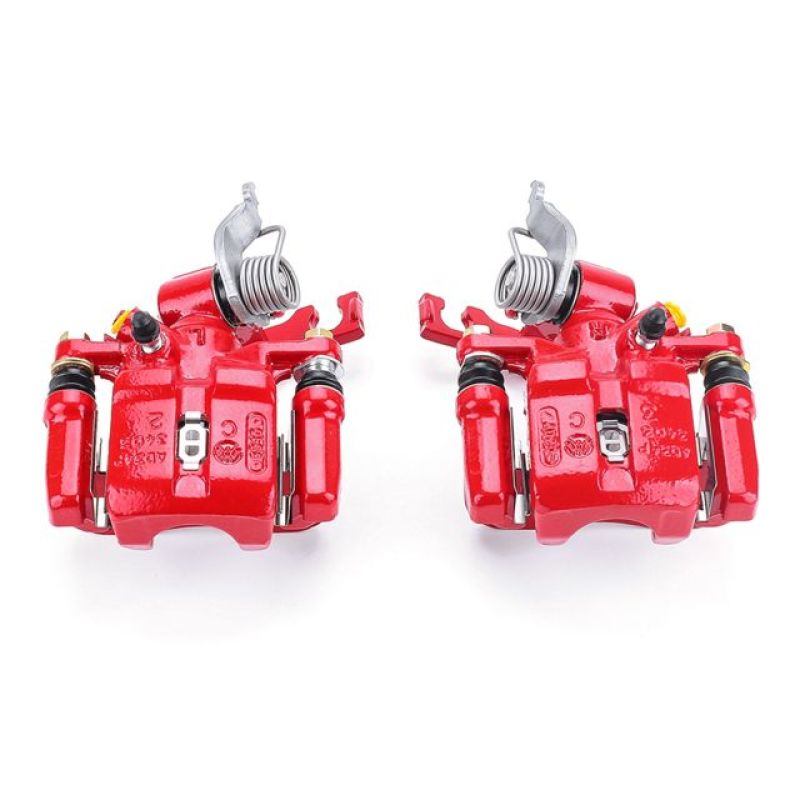 Power Stop 98-02 Honda Accord Rear Red Calipers w/Brackets - Pair PowerStop Brake Calipers - Perf  AXOPROS