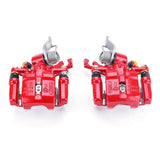 Power Stop 98-02 Honda Accord Rear Red Calipers w/Brackets - Pair PowerStop Brake Calipers - Perf  AXOPROS