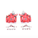 Power Stop 98-02 Honda Accord Rear Red Calipers w/Brackets - Pair PowerStop Brake Calipers - Perf  AXOPROS