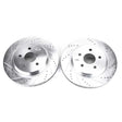 Power Stop Jeep Wrangler BBK Front Drilled & Slotted Rotor - Pair PowerStop Big Brake Kits  AXOPROS