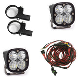 PowerSports Squadron Pro Horizontal Mount Light Kit Baja Designs Auxiliary Light  AXOPROS