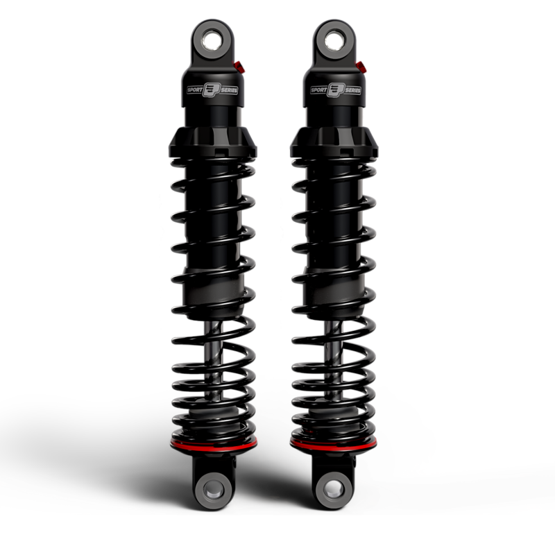 Progressive 06-09 Harley Dyna 494 Series Shocks 14.0in Bearing - Black Progressive Shocks and Struts  AXOPROS