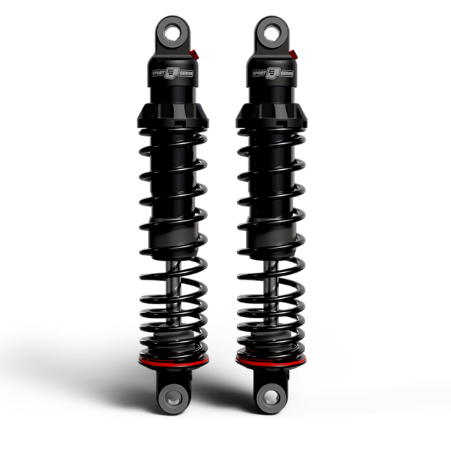 Progressive 06-09 Harley Dyna 494 Series Shocks 14.0in Bearing - Black Progressive Shocks and Struts  AXOPROS