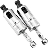 Progressive 89-99 Harley Softail 422 Series Shocks Heavy Duty - Chrome Progressive Shocks and Struts  AXOPROS