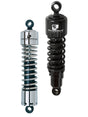 Progressive Harley 412 Series Shocks 13.5in - Chrome Progressive Shocks and Struts  AXOPROS