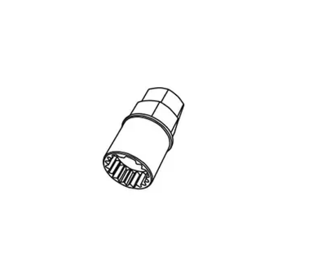 Project Kics Spare Lock Key for Leggdura Racing Shell Type Lock Lugs (num 1124) Project Kics Wheel Accessories  AXOPROS