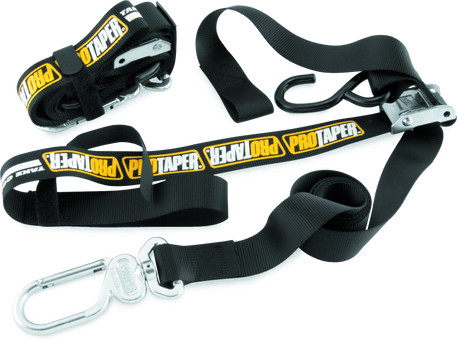 ProTaper 1-1/2in Tie Down Black ProTaper Cargo Tie-Downs  AXOPROS