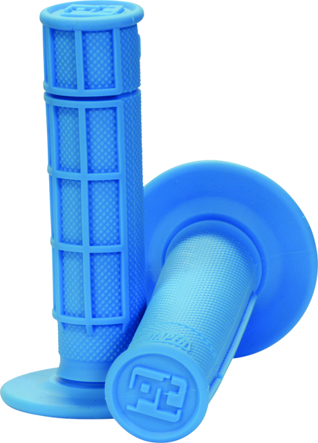ProTaper 1/2 Waffle Grips - Neon Blue ProTaper Grips  AXOPROS