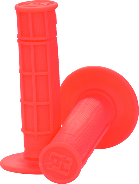 ProTaper 1/2 Waffle Grips - Neon Red ProTaper Grips  AXOPROS