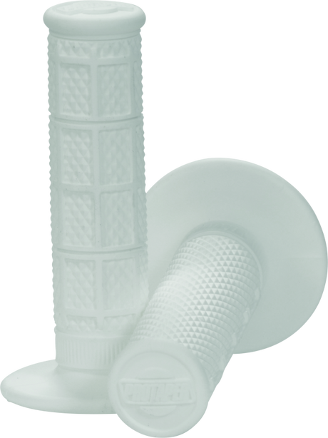 ProTaper 1/3 Waffle Grips - White ProTaper Grips  AXOPROS