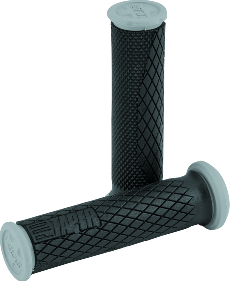 ProTaper Full Diamond Dual Density ATV Grips - Black/Gray ProTaper Grips  AXOPROS