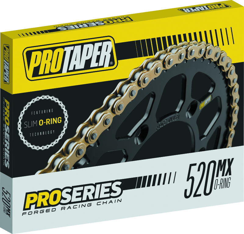 ProTaper Pro Series Forged 520 Slim O-Ring Chain 120L ProTaper Chains  AXOPROS