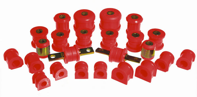 Prothane 01-03 Honda Civic Total Kit - Red Prothane Bushings - Full Vehicle Kits  AXOPROS