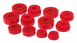 Prothane 66-79 Ford F100-350 2wd Body Mount - Red Prothane Bushing Kits  AXOPROS