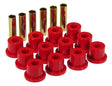 Prothane 67-87 GM Rear Spring & Shackle Bushings (w/ 1.5in Bushings) - Red Prothane Bushing Kits  AXOPROS