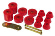 Prothane 73-80 GM Body Mount 12 Bushing Kit - Red Prothane Bushing Kits  AXOPROS