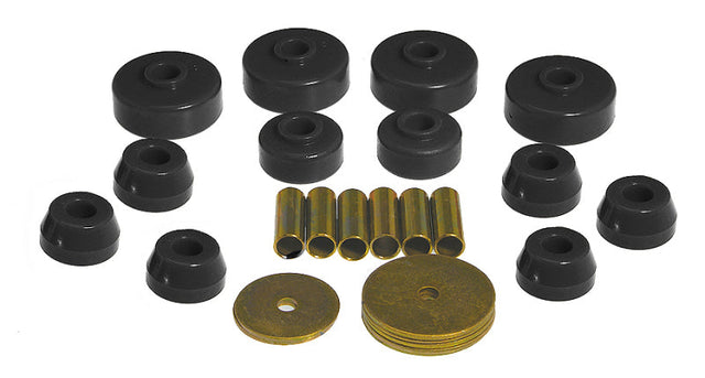 Prothane 79-88 Toyota Truck 4wd Body Mount Kit - Black Prothane Bushing Kits  AXOPROS