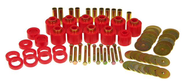 Prothane 80-86 Jeep CJ5/7 Body Mount - Red Prothane Bushing Kits  AXOPROS