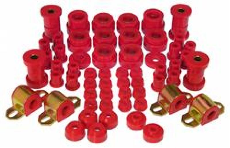 Prothane 80-86 Jeep CJ5/7 Total Kit - Red Prothane Bushings - Full Vehicle Kits  AXOPROS