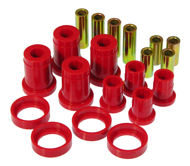 Prothane 84-88 Pontiac Fiero Front Control Arm Bushings - Red Prothane Bushing Kits  AXOPROS